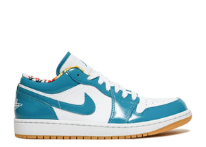 Air Jordan 1 Low Barcelona Cyber Teal