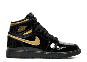 Jordan 1 Retro Black Metallic Gold