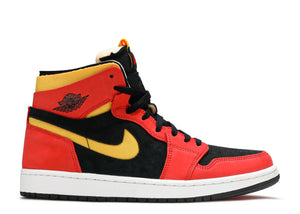 Air Jordan 1 High Zoom Air CMFT Black Chile Red