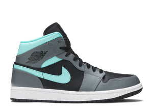 Air Jordan 1 Mid Grey Aqua