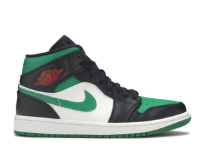 Air Jordan 1 Mid Green Toe