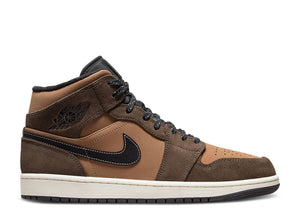 Air Jordan 1 Mid Dark Chocolate