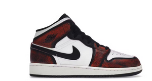 Jordan 1 Mid Wear-Away Chicago