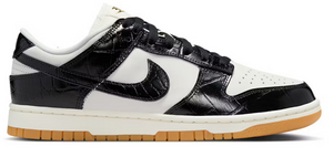 Nike Dunk Low LX Black Croc (women's)