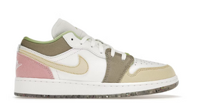 Jordan 1 Low Pastel Grind Vivid Green (GS)