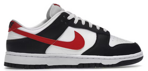 Nike Dunk Low Retro Red Swoosh Panda