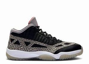 Jordan 11 Retro Low IE Black Cement