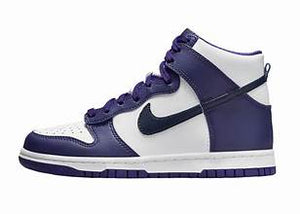 Nike Dunk High Electro Purple Midnight Navy (GS)