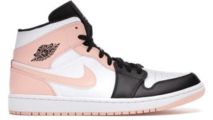 Air Jordan 1 Mid Arctic Orange Black Toe